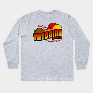 Greetings from Tatooine Kids Long Sleeve T-Shirt